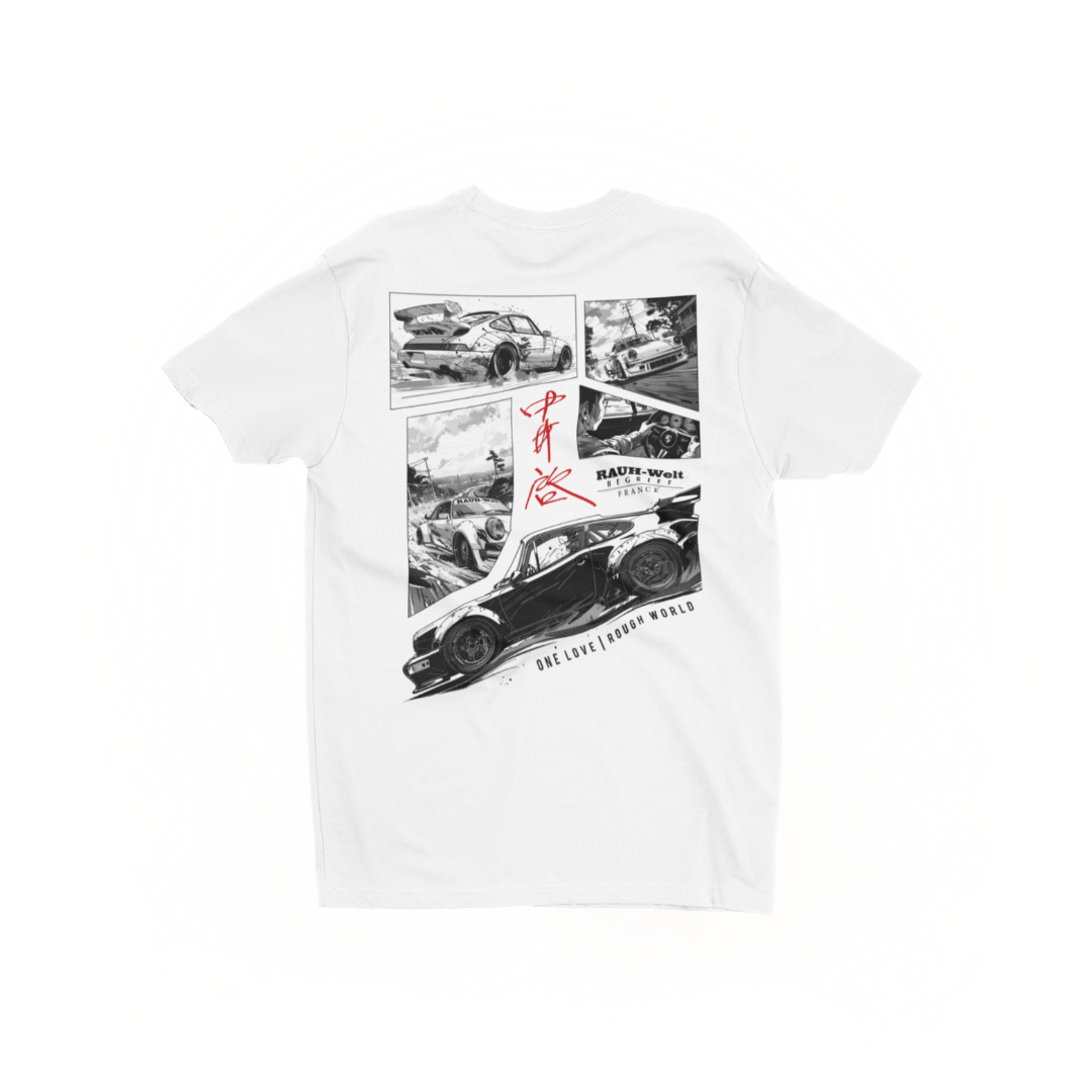 T-shirt Porsche 911 Rauh-Welt Begriff - Édition Limitée - Taille L T-shirt Porsche 911 Rauh-Welt Begriff - Édition Limitée - Taille L